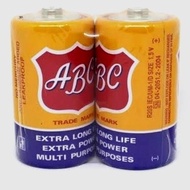 AM4N Batre ABC besar kuning isi 2 pcs/ baterai / battery / batu abc