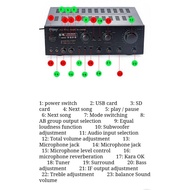 Ready Stocks 7 channel 5000W Power  Amplifier Home Theater hifi- Karaoke