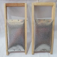 Coconut Grater Coconut Grater Coconut Grater Aluminum Grater Wooden Frame / Traditional Grater / Man