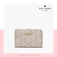 Kate Spade Signature Spade Flower Medium Compact Bifold Wallet