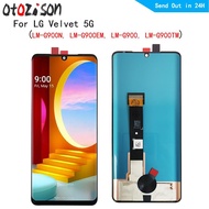 6.8" OLED Display For LG Velvet 5G LM-G900N, LM-G900EM LCD With Frame LCD Screen Touch Panel Digitiz