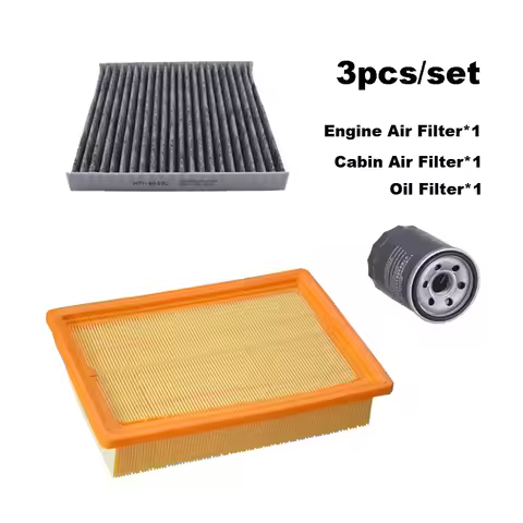 3pcs Filter Set For TRUMPCHI GAC GS3 POWER 1.5T 2023 2022 2021 Engine 4A15J1 3B15J1 Spare Parts Cabi