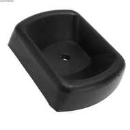 CLEIGHTEENCY Rubber Wheel Chock, Nitrile Rubber 16.8 x 12.7 x 3.5cm Trailer Wheel Chock, Secure Blac