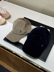 Ami Paris 燈心絨Cap 帽