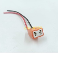 Car Headlight Socket Connector Lamp Bulb Wiring Harness H7 Head Lamp Bulb Ceramic / BULB SOCKET H7