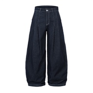 baggy jeans baggy jeans men y2k Loose Wide-Leg Machete Pants Men's Jeans Hip-Hop Rock Trendy Collect