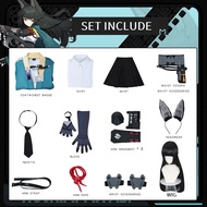 Zenless ชุดชุดคอสเพลย์ผู้หญิง Hoshimi Miyabi สำหรับผู้ใหญ่ชุดงานคาร์นิวัลลายอนิเมะชุดปาร์ตี้ฮาโลวีน