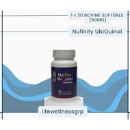 NuFinity UbiQuinol 50mg Softgel - Health Supplement