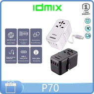 IDMIX P70 Global universal Gallium nitride 85W Fast charger plug travel conversion