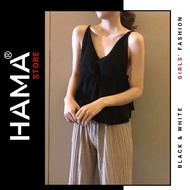 HAMA STORE H86 2-waist elastic waistband shirt - With personality adjustment