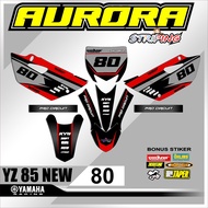 COD Sticker Striping Lis Variasi Trail Bebek Modif YZ NEW 85 Desain bebek modif bebek racing TERBARU