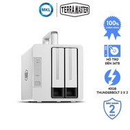 DAS TerraMaster TD2-Thunderbolt 3 network storage device for professional video editing - 2 hard dri