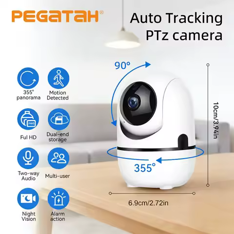 5MP Wifi IP Camera o-kam pro Smart Home Auto Tracking 1620P Full Night Vision Network Wireless CCTV