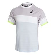 Asics เสื้อเทนนิสผู้ชาย Match SS Top | Dusk Violet/Soft Sky ( 2041A244-501 )