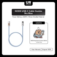 NODX USB-C Cable Gumbo - Midnight Blue
