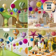 節日裝飾商場佈置空中熱氣球掛件店鋪天花板創意掛飾幼兒園吊飾