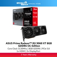 ASUS PRIME Radeon RX 9060 XT 8GB / 16GB GDDR6 OC Edition Graphics Card