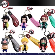 Douma Keychain Anime Kokushibou Kibutsuji Muzan Akaza Kaigaku Acrylic Keychain Backpack Pendant Demo