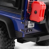 Stainless Steel Taillight Cover Network for Trxs 1/18 Trx4m Defender Upgrade Option Parts #G178ZS/B
