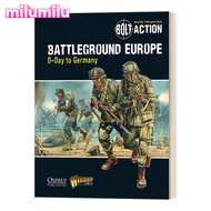 Milu Bolt Action Battleground ยุโรปหนังสือภาษาอังกฤษดั้งเดิม