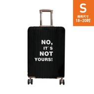 Printed Luggage Cover-S (18-20 Inch) {English} 23-23038