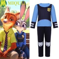 MIQUELZA Kids Zoo-topia Cosplay Costume, Judy Hopps Judy Bunny Rabbit Children Judy Cosplay Costume,