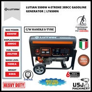 LUTIAN 5500W 4-Stroke 389CC Petrol Generator LT6500N - Italy Design with 100% Cooper Motor | 6 Month