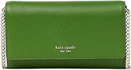 Kate Spade Roulette Pebble Leather Wallet On A Chain Crossbody