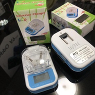 ที่คีบแบต ที่ชาร์จแบตอเนกประสงค์ แบบหนีบ มีจอแสดงผล LCD  ที่ชาร์จแบตเตอรรี่เร็ว ที่ชาร์จแบบหนีบ  แบบ