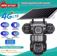 V380 Pro 4G LTE Solar Security Camera 12MP 360° Panoramic with Night Vision Human Detection Two-Way 