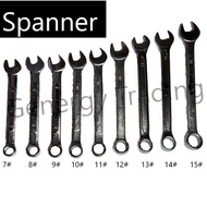 [Genergy Trading] COMMON RING 7 -15 (SPANNER) Spanner Set Spanner Wrench Set