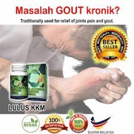 UBAT GOUT RA (✅ Lulus KKM - MAL20172901TC -) ubat gout dan penawar sakit sendi( rhizoplus azzahra ) 