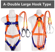 เข็มขัดกันตก เข็มขัดนิรภัยแบบเต็มตัว Body Harness Safety Belt เชือ2เมตร เข็มขัดเซฟตี้ สายเซฟตี้กันตก