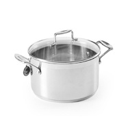 หม้อสเตนเลส+ฝาแก้ว 22cm 4.5L Impact SCANPAN SCA-7125220