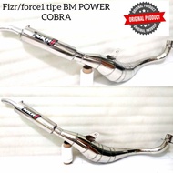 Exhaust Fizr F1Zr sstwo ss2 BM POWER Cobra ORIGINAL NKR.1 100% POWER CLIMBING SOUND