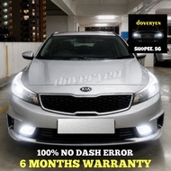 Kia Cerato K3 2016 17 18 6500k White Canbus LED Headlight / Fog Light Bulb 100% Error Free - H1 H7 H