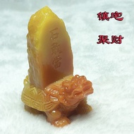 Taiwan Hot Items Lucky Fortune Town House Gossip Dragon Turtle Stone Dare To Be Feng Shui Ornaments 
