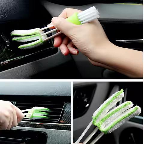 car Accessories air outlet brush for bmw e46 toyota c-hr mercedes w204 w211 vw t5 seat ateca vw golf