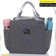 NQ1ON New mummy bag multi-function Maternity package bento thermal bag portable lunch box bag mother bag double pocket thermal bag