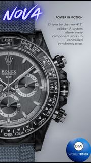 第一 勞力士DiW 地通拿 使用 勞力士4131機芯