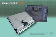 chartmate 恰得美： 368DM-60+高級提袋+300DH 攜帶式製圖板A2/軌道平行儀+製圖機頭