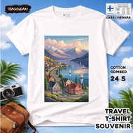 FINLAND 17-Piece SOUVENIR T-Shirt FINLAND STATETAG 24S COTTON PREMIUM SOUVENIR GIFT