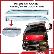 MITSUBISHI CANTER FE639 / FB511 DOOR VISOR CHROME