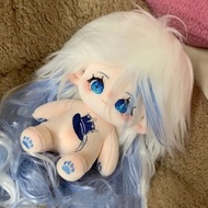 【Hot item】 20cm Game Anime Genshin Impact Cosplay Focalors Furina Adorable High Temperature Silk Hai