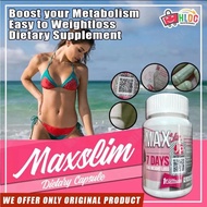 Hot deals Food Supplement Max Slim 7 Days Diet Slimming Capsule 30 Capsules Makanan Tambahan Max Sli