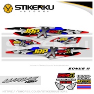 ﹉☈◇Striping SUPRA FIT NEW/ STOCK DECAL WAVE 100s/STICKER/STICKER WAVE 100/SUPRA JRP X THAILAND 2