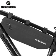ROCKBROS Cycling Bicycle Bags Top Tube Front Frame Bag Waterproof MTB Road Triangle Pannier Dirt-resistant Bike Accessor