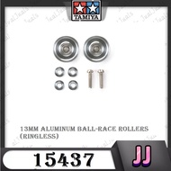 [READY STOCK] TAMIYA 13mm Aluminum Ball-Race Rollers (Ringless) 15437 CNC