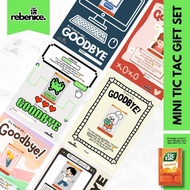REBENICE 1Pcs Farewell Thank You Gift Mini Tic Tac Gift Set 02 Edition Colleague bulk Edition Gift C
