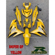 COVER SET Y15ZR YSKU Y15 SNIPER GP 2020 YELLOW COVERSET 100% ORIGINAL RAPIDO MALAYSIA COVERSET